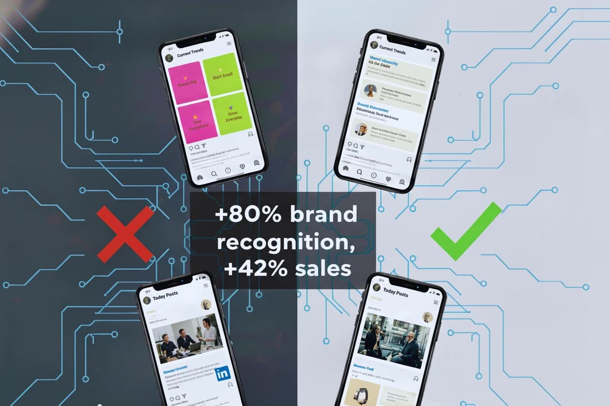 Brand Consistency Across Social Media: The Formula That Increased Our Sales by 42%