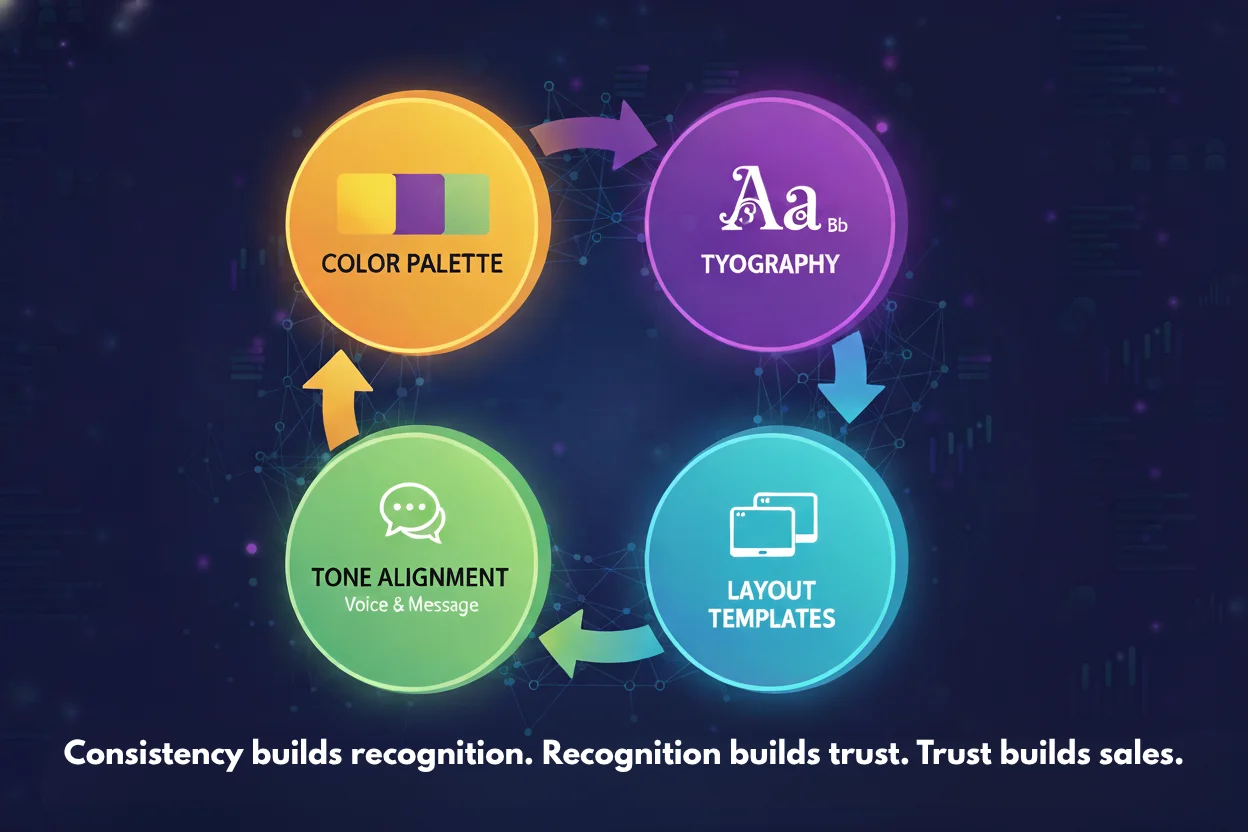 Consistency builds recognition